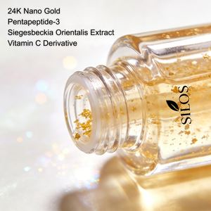 Sérum-crème pour les <span class=keywords><strong>yeux</strong></span> anti-rides illuminant à l'or 24 carats SILOS - Product Image 4