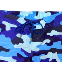 Shorts de bain camouflage pour hommes de haute qualité, écologiques, style militaire, avec poches latérales zippées, OEM ODM