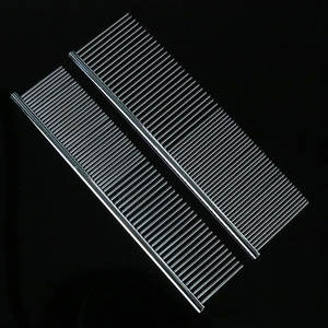 Tock hot-peine de acero inoxidable <span class=keywords><strong>para</strong></span> mascotas, 4 tamaños, con extremos redondeados - Product Image 5