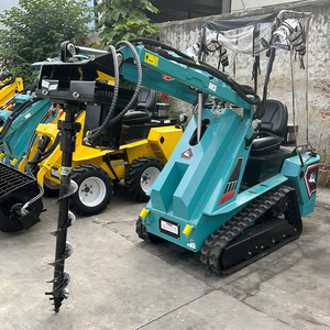 รถตักล้อยางขนาดเล็ก 5 ตัน EPA Engine Skid Steer พร้อมเครื่องบดไม้ - Product Image 1
