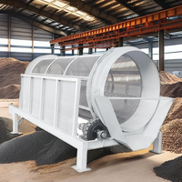 Machine de criblage vibrante compacte et portable pour terreau, compost et sable, avec moteur en acier inoxydable