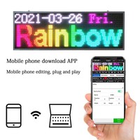 Tablero de señal de mensaje móvil Led programable con mensajes de cambio de Software de Pc P10mm Tablero de señal de mensaje de desplazamiento programable Led