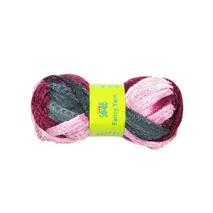 SMB all'ingrosso multi colore maglia a rete sciarpe moda filato per maglieria sciarpa