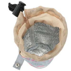 Bolso de Mano Plegable de Poliéster con Diseño de Tetas Japonesas, Cierre de Cremallera, Correa de Cadena Impermeable, Capacidad de 3L+ - Product Image 5