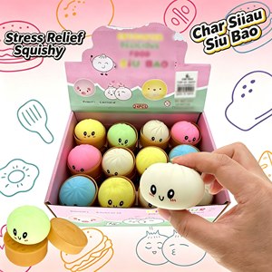 Juguetes Sensoriales con Forma de Comida, Coloridos y Blandos, para Aliviar el Estrés, para Niños de 2 a 4 Años, Unisex, Material TPE - Product Image 6