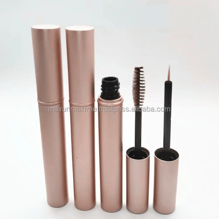 Maxfree Aluminium 6Ml Mascara Fles Verpakking Custom Borstel Wimper Serum Fles 6.8Ml Metalen Mascara Buis