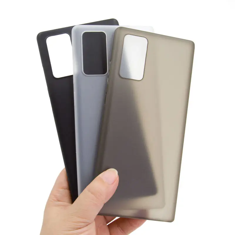 High quality factory delivery Slightly transparent scratch proof Matte super thin pp case for galaxy s22 ultra back cover