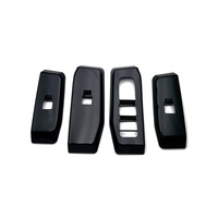 Nouveau produit : Cadre de bouton de lève-vitre en plastique, remplacement direct, accessoires de modification intérieure pour Toyota Prado LC250 2024
