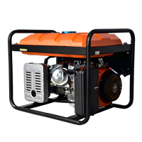 Generator Inverter Portabel 100% Tembaga 3kw 5kw 7kw 8kw Super Senyap Berbahan Bakar Bensin untuk Cadangan Daya Rumah