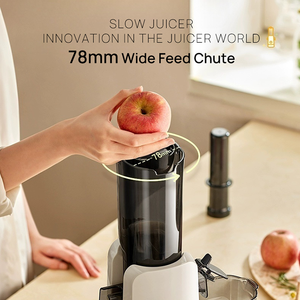 เครื่องสกัดน้ำผลไม้ระบบส้มแบบ SJ-061เครื่องสกัดน้ำผลไม้แบบช้าขนาดใหญ่มอเตอร์ไฟฟ้ากระแสตรงสำหรับใช้ในครัวเรือน - Product Image 4