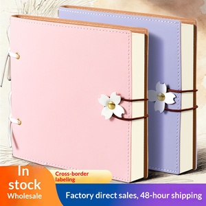 Carnet <span class=keywords><strong>de</strong></span> notes <span class=keywords><strong>de</strong></span> luxe transfrontalier A5/A3 avec pages épaissies, design carré portable et pages vierges - Product Image 3