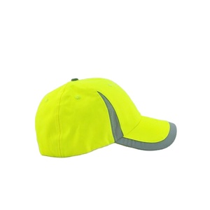 Polyester Huỳnh Quang Màu Vàng Tùy Chỉnh Phản Quang Thể Thao Golf Cap Hat Polyester Khô Phù Hợp Thêu Cap - Product Image 5