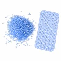 Granulés de PVC souple pour tapis antidérapants transparents et tapis de salle de bain, composé de PVC flexible Shore A 30-90A pour matériaux de rembourrage