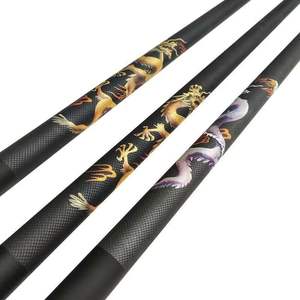 Bâton de billard en graphite de 58 pouces Style 3/4 PC avec joint radial en bois d'érable au carbone et en acier Pointe de 9mm pour piscine - Product Image 3