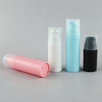 30ml 50ml 150ml 200ml 250ml Bouteille rechargeable de luxe en PP avec pompe sans air Distributeur de crème, sérum et lotion Bouteille sans air sous vide