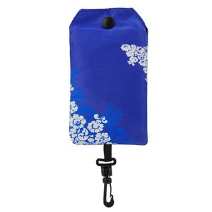 Sac de courses pliable en polyester réutilisable écologique Rpet 190t 210d avec logo, sac de courses pliable en nylon Ripstop - Product Image 3