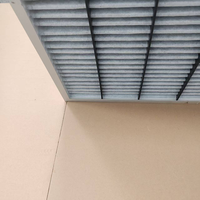 Pelat Filter kimia karbon aktif industri tinggi layar Filter kimia utama penghilang asam untuk bengkel bersih