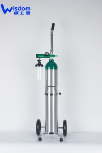 Cilindro de Oxígeno de Aluminio DOT-3AL ISO7866, Tanque de Oxígeno Médico de Alta Presión - Product Image 4