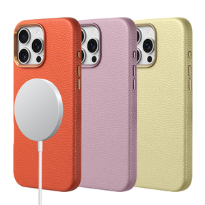 Phụ Nữ Cô Gái Đường Phố Thời Trang Đơn Giản Slim Tùy Chỉnh Thiết Kế Da Trường Hợp Điện Thoại Cho Iphone 12 13 14 15 Pro Max Điện Thoại Di Động Bìa Trường Hợp - Product Image 6