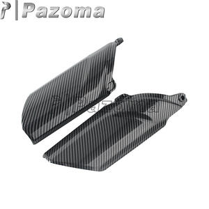 Protector de cubierta de horquilla de motocicleta, reemplazo directo, aspecto de carbono, <span class=keywords><strong>ABS</strong></span> duradero para KAWASAKI 2012-2016 - Product Image 5