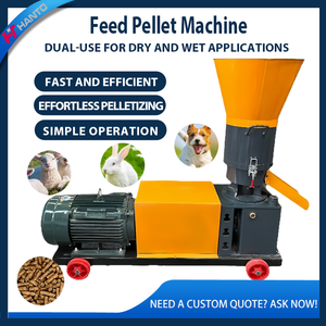 उच्च स्थिरता फ़ीड पेलेटिज़र 3.8kw गीला अनाज पेलेट मशीन 80-150 kg/h छोटे व्यवसाय गर्म बिक्री दक्षिण अमेरिका अफ्रीका - Product Image 2