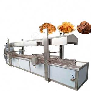 New Design Chicken Schnitzel Yam Food Frying Machines <b>Fryer</b> Equipment - Product Image 4