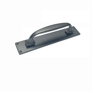 Matte Black Zinc Alloy Cabinet Door Handle Bar Shape 153x29x34H-102 Industrial Design Durable For Cabinet Doors - Product Image 1