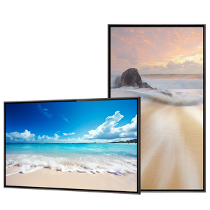32 inch Slimline LCD quảng cáo kỹ thuật số hiển thị Android HD media player Màn hình LCD cho nhà hàng Cửa hàng bán lẻ - Product Image 1