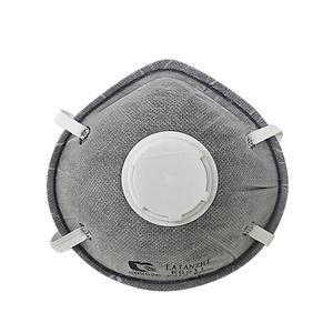 Bán buôn 4 lớp FFP2 dùng một lần Mặt nạ chống bụi công nghiệp bảo vệ cốc hình than hoạt tính không dệt mặt nạ phòng độc - Product Image 2