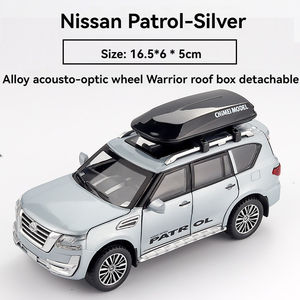 1:32 voitures miniatures moulées sous pression <span class=keywords><strong>jouet</strong></span> Nissan Patrol avec son et lumière décorer les portes d'ornement ouvrir les jouets <span class=keywords><strong>de</strong></span> voiture modèle en métal - Product Image 6