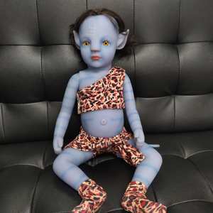 Poupée <span class=keywords><strong>en</strong></span> <span class=keywords><strong>silicone</strong></span> R&B <span class=keywords><strong>Avatar</strong></span>, garçon et fille, 12 pouces, 30 cm, lavable, bébé reborn, cadeau pour enfants - Product Image 5