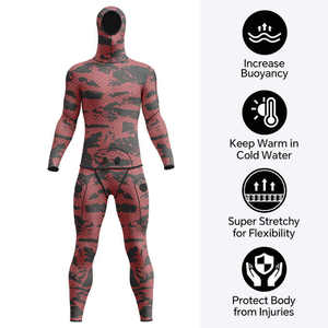 <span class=keywords><strong>Combinaison</strong></span> de plongée 7 mm pour hommes avec logo personnalisé, combinaisons de plongée en néoprène de haute qualité pour hommes, <span class=keywords><strong>combinaison</strong></span> de plongée à capuche pour le surf, vente en gros - Product Image 4