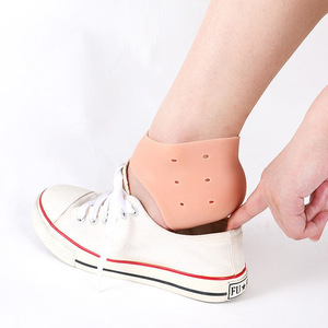 Best Selling Feet Care Half Foot Pads Silicone Gel <b>Heel</b> Protectors Moisturizing Gel Socks - Product Image 6