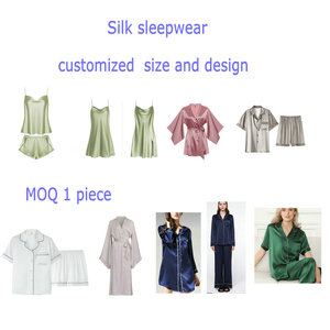 Groothandel 22 Momme Hoge Kwaliteit Lange Mouw Vrouwen Zijden Pyjama Set - Product Image 4