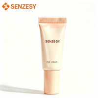 SENZESY 10ml Tabung Kosmetik Esens Wajah PE Kustom, Tabung Plastik Lunak Kosong untuk Krim BB, Kemasan Krim Mata, Tahan Lama, Dapat Diremas