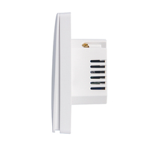 Interrupteur mural intelligent à bouton-poussoir personnalisé Wifi Tuya Zigbee APP, télécommande, 1/2/3 gang, fonctionne avec Alexa Google Home
