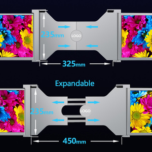 Tốt thị trường S17 Màn hình kép máy tính xách tay với Full HD 60 MHz hỗ trợ ba màn hình & 15-17.3 inch IPS Bảng điều chỉnh 1920*1080 Độ phân giải - Product Image 6