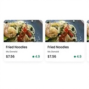 Application mobile de livraison de repas au Sénégal pour commander des repas en ligne avec découverte des restaurants, suivi en direct et livraison rapide - Product Image 1