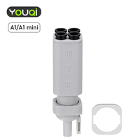 Hub Filamen YouQi AMS Lite, Hub Filamen 5-Arah Kompatibel dengan Sistem Bambu Lab A1/A1 Mini AMS Lite