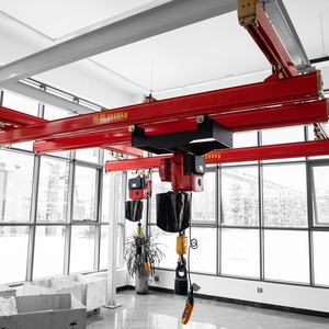 نظام سكة مستودع معلق نظام سكة علوية سلسلة بكرة وأسلاك السكك الحديدية رافعة أحادية الخط شنقا رافعة المسار - Product Image 2