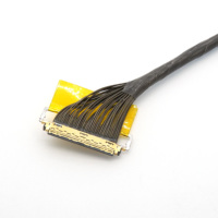 Câble EDP personnalisé 40 broches haute densité avec connecteur à verrouillage par ressort pour appareil embarqué haut de gamme et câblage d'écran haute densité