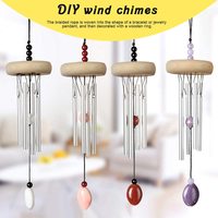 ECO-friendly Custom Unfinished Solid Wood Craft Rings Natural Wood Circles for Pendants Connectors