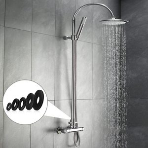 Đen phẳng cao su máy giặt 16/18/20/25/30mm nhiệm vụ nặng nề cao su máy giặt cho vòi hoa sen đầu vườn vòi nước sửa chữa máy giặt - Product Image 5