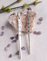 Longues boucles d'oreilles tribales bijoux marocains berbère argent plaqué boucles d'oreilles à pointes Maroc Boho bijoux ethnique surdimensionné Festival