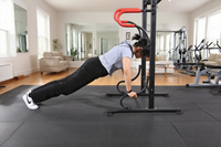 Barre de traction et de trempage Barre de poignée basse portable Barre de traction Barre de traction de sport
