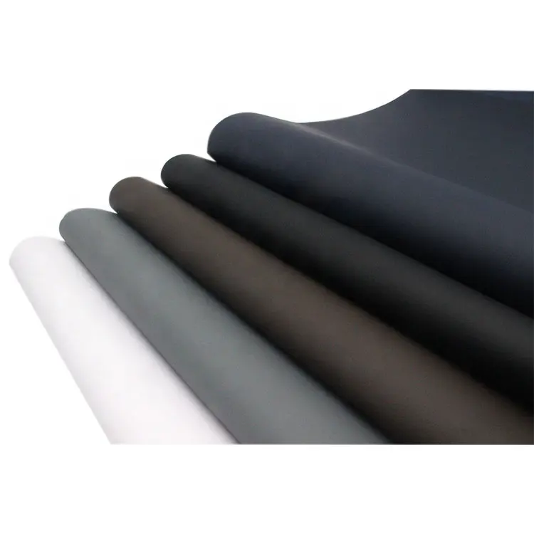 1.3mm thick eco friendly faux pu leather material for car seat sofa furniture