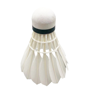 Balles de <span class=keywords><strong>badminton</strong></span> avancées en plumes d'oie les plus durables, entraînement, 12 balles par baril - Product Image 3