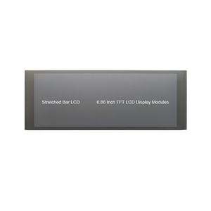 Pantalla LCD tipo barra apta para señalización, pantalla táctil TFT LCD estirada de 6.86 pulgadas 480x1280, pantalla LCD de barra estirada con 40 pines Mipi - Product Image 1