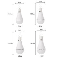 Ampoule LED d'urgence rechargeable pour plafond, blanc froid, 7W 9W 12W 15W E27 B22, idéale pour le camping - Vente chaude