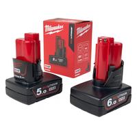 Batteries au lithium Milwaukee M18 M12 de haute qualité, chargeurs fiables, autocollants personnalisés, pack de batteries FORGE XC8.0Ah pour la revente